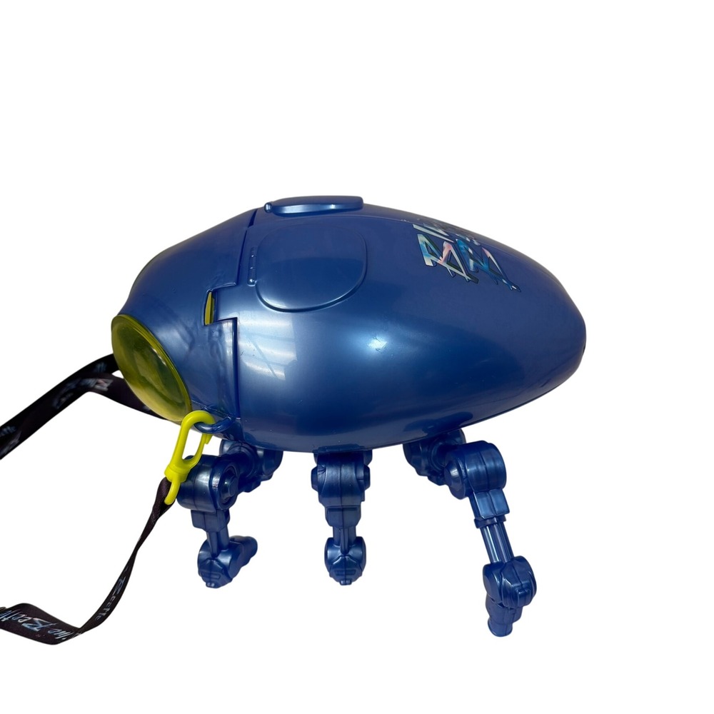 Blue Beetle Cinemark Movie Theater Bucket Popcorn Toy with Strap 12 X 10 X 8"